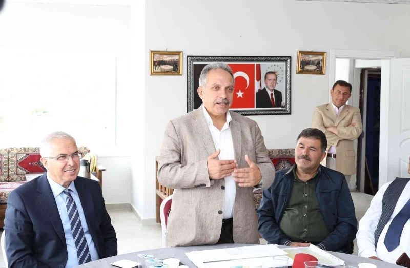 Başkan Yalçın “Derdimiz buraları daha iyi hale getirmek’
