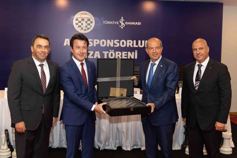 Türkiye İş Bankası ile Kuzey Kıbrıs Satranç Federasyonu’nun iş birliği devam edecek
