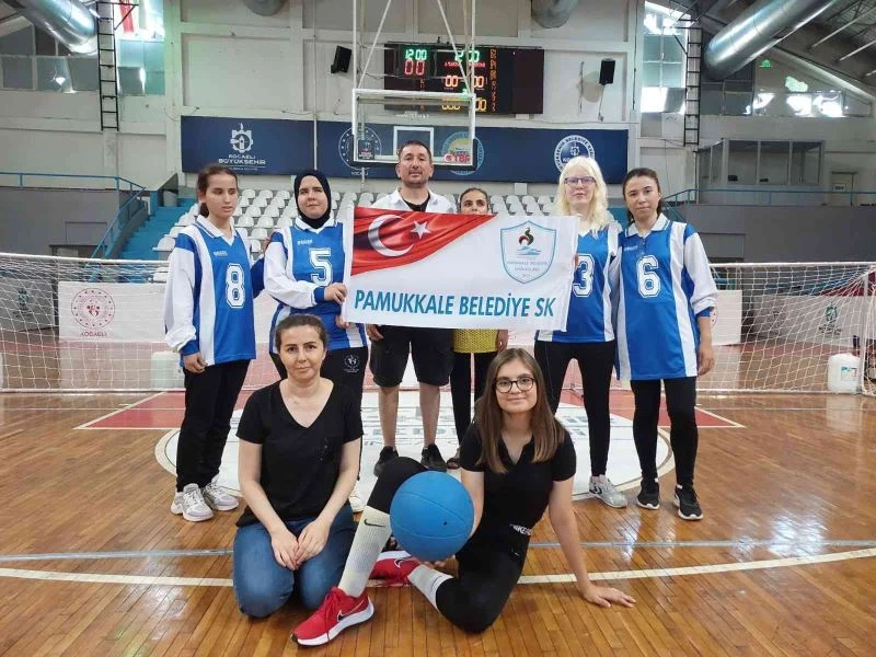 Pamukkale Belediyespor Goalball Takımı ikinci lige yükseldi
