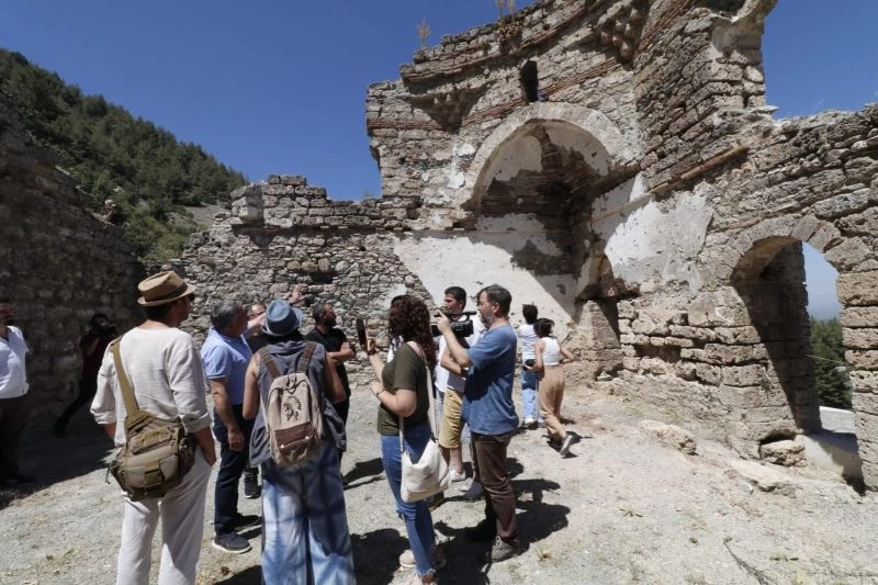 Denizli basını Honaz’da buluştu
