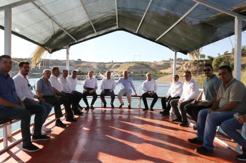 Belediyeler birliği toplantısı Samsat’ta yapıldı
