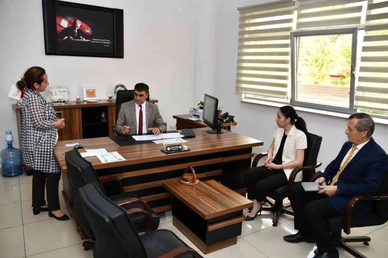 Vali Gürel, Canbaz’dan çalışmalar hakkında bilgi aldı
