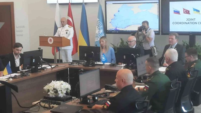 Tahıl koridoru için Müşterek Koordinasyon Merkezi açılıyor
