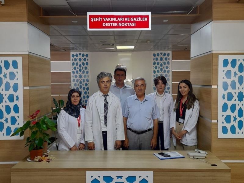 Erzincan’da hastanede “Şehit Yakınları ve Gaziler Destek Birimi” hizmete açıldı

