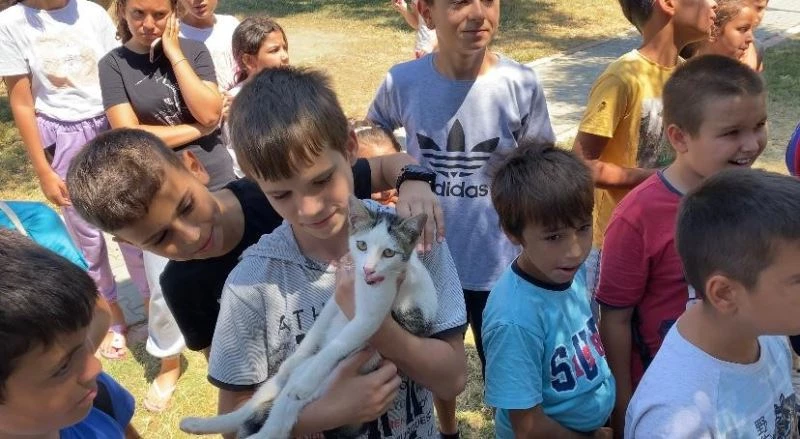 Kur’an Kursu öğrencilerine hayvanlara merhamet anlatıldı
