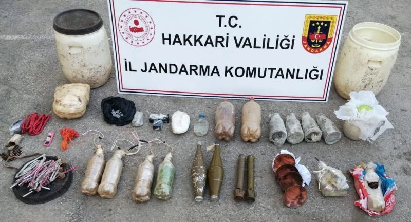 Hakkari’de çok sayıda mühimmat ele geçirildi, 6 örgüt mensubu yakalandı
