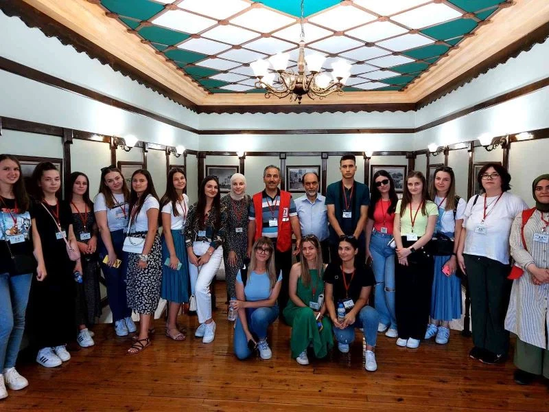 Bosnalı öğrenciler Kayseri’yi geziyor
