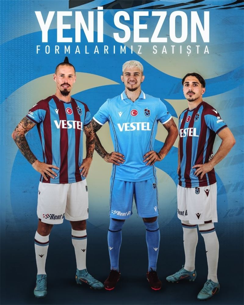 Trabzonspor yeni sezon formalarını tanıttı
