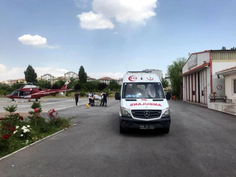 Kayseri 112, kentin 13 ilçesinin nüfusundan fazla vakaya müdahale etti
