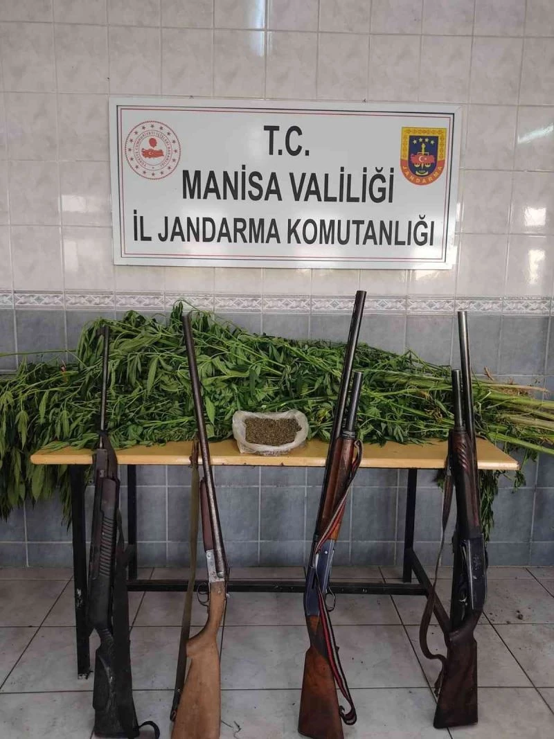 Esrar ve kenevirlerin ele geçirildiği bağ evinin sahibi aranıyor
