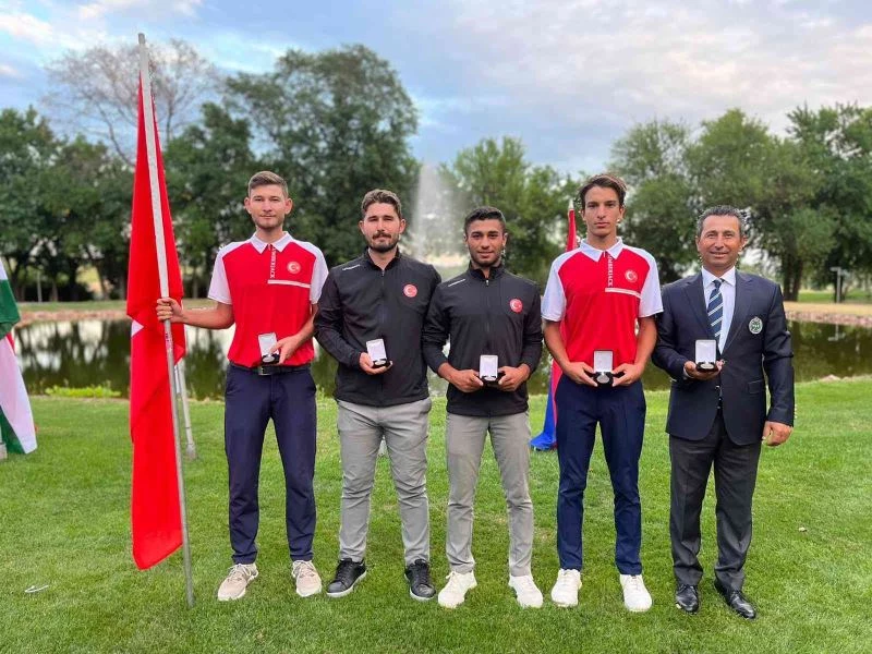 Milli golfçüler Macaristan’dan altın ve bronz madalyalarla dönüyor