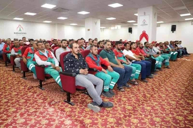 Karaköprü bayramda da tertemiz olacak
