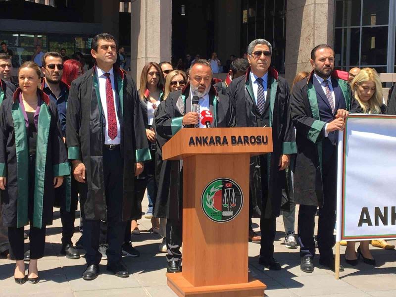 Ankara Barosu’ndan öldürülen avukat için açıklama: “Bu katil zanlısını da ‘bir avukat’ savunacak”
