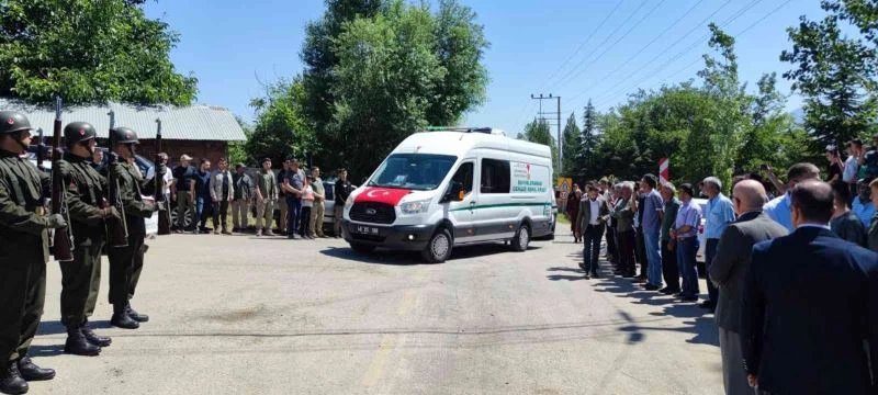 Kahramanmaraşlı şehit son yolculuğuna uğurlanıyor