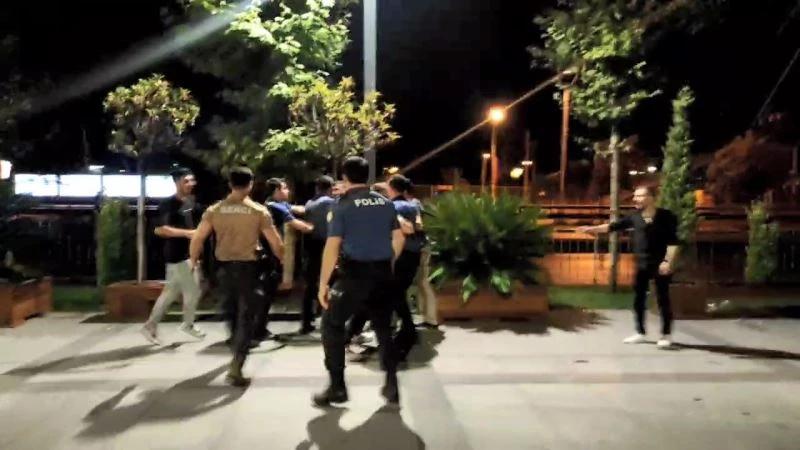 Alkollü iki grup arasında çıkan kavga güçlükle ayrıldı
