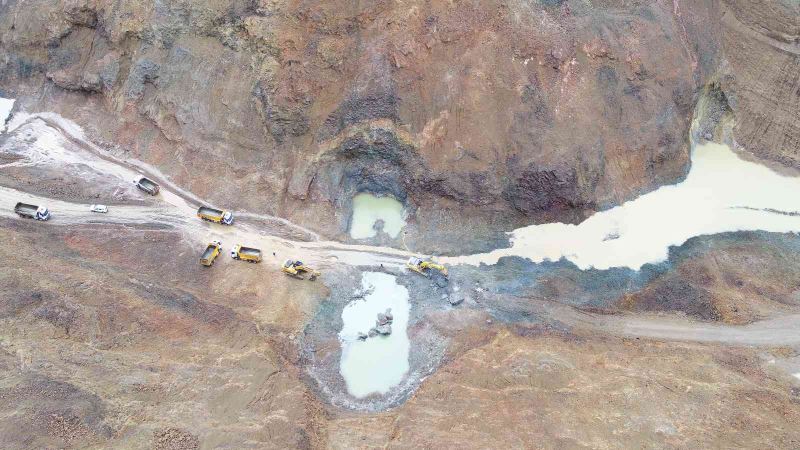 Erzurum Narman Şehitler Barajı’nda çalışmalar aralıksız devam ediyor

