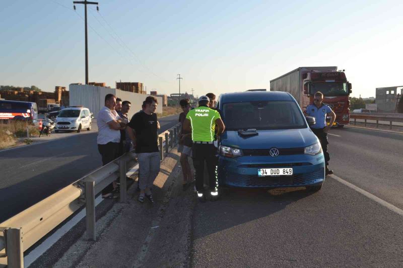 Çerkezköy’de trafik kazası: 2 yaralı
