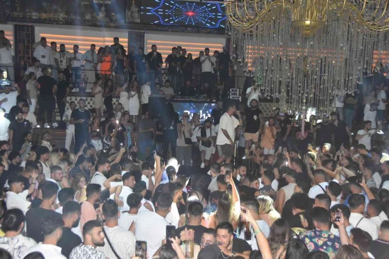 Eğlence mekanında Murda izdihamı

