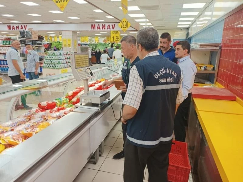 Sincan zabıtasından ölçü-ayar denetimi
