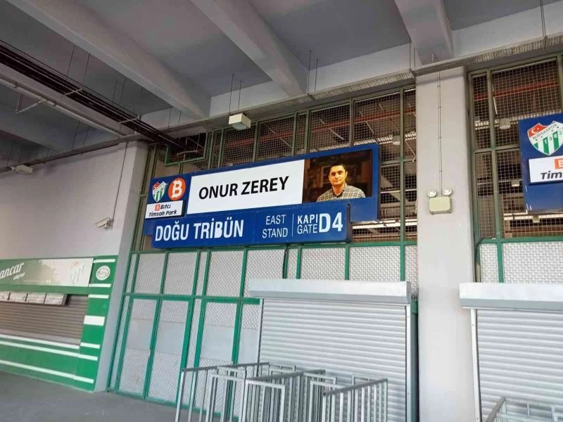 Onur Zerey’in ismi Timsah Park’ta yaşayacak
