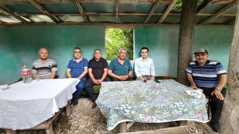 Köylerin ihtiyaçları ile ilgili bilgi aldı
