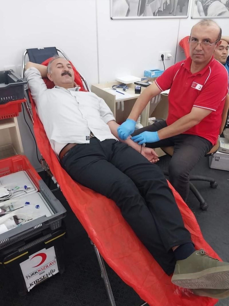 Kızılay, Kırşehir’de kan bağışının merkezi olmayı hedefliyor
