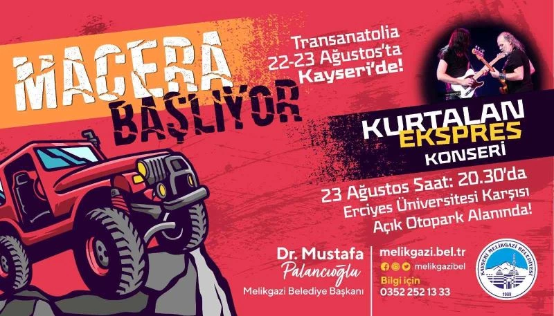 Melikgazi’de off-road macerası başlıyor
