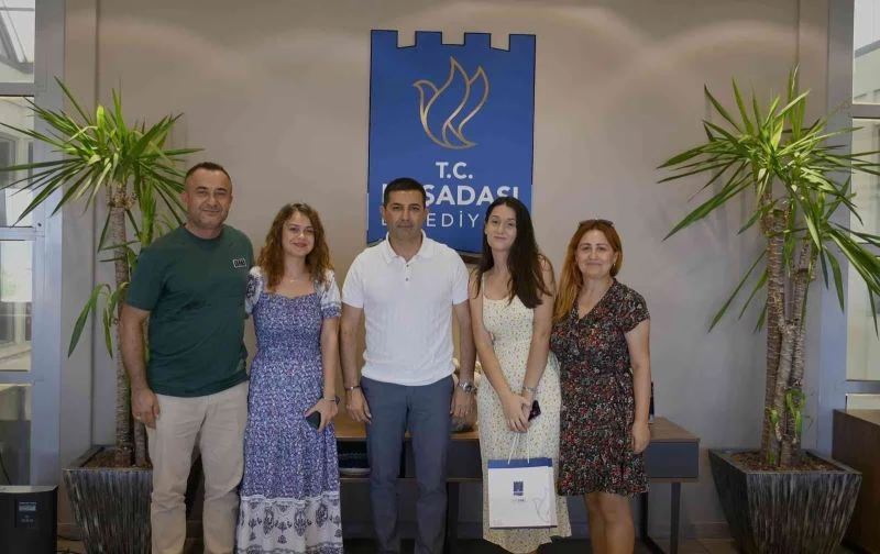 Başkan Günel, genç hukukçu adayını ağırladı
