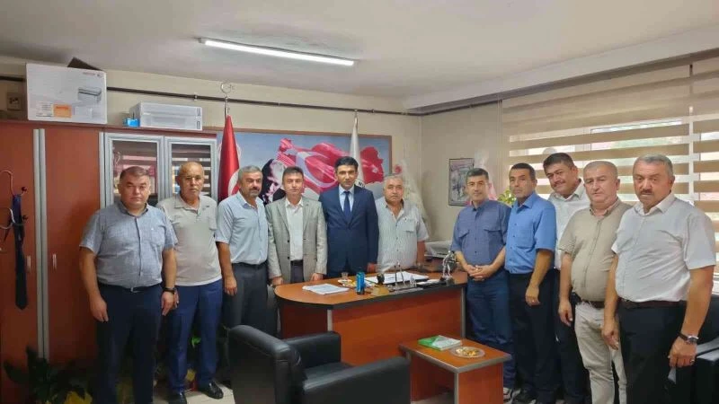 Kaymakam Coşgun veda ziyaretlerine başladı
