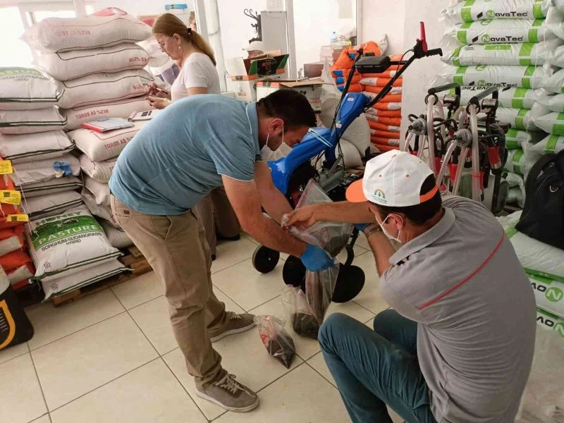 443 noktada bandrolsüz gübre denetimi
