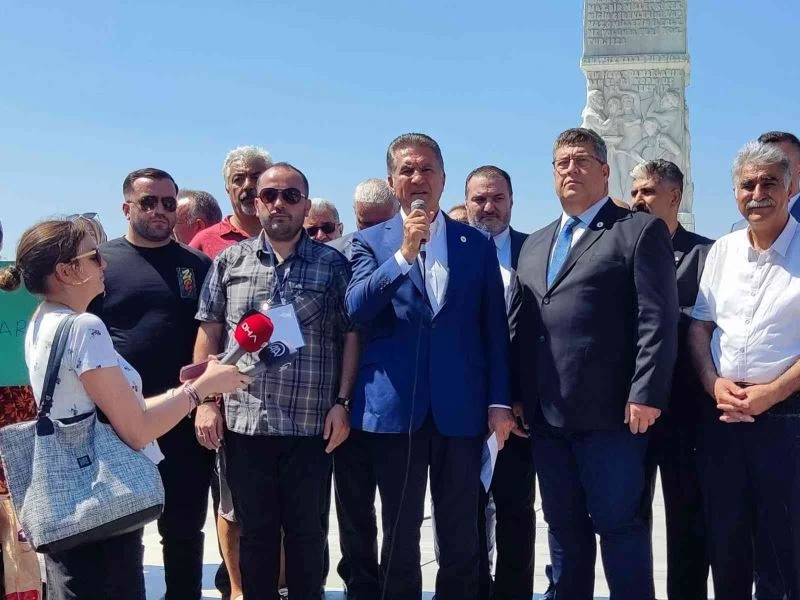 Mustafa Sarıgül, İzmir’de af çağrısını yineledi
