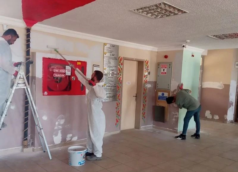 Kütahya MEM personeline, “Boya, Badana Yapma Geliştirme ve Uyum Eğitimi