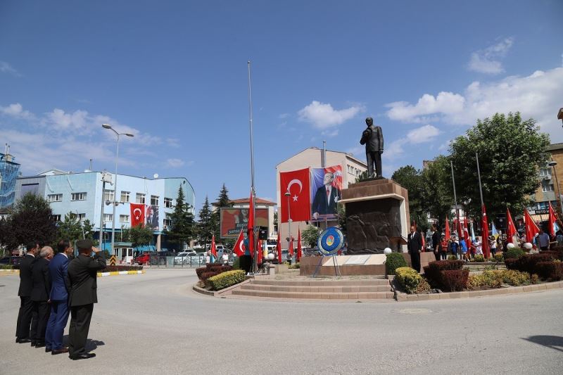 Atatürk’ün Çankırı’ya gelişinin 97. yıldönümü coşkuyla kutlandı
