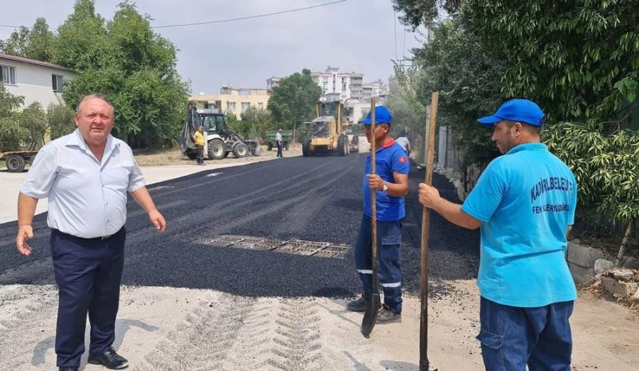 Kadirli’de yol çalışmaları