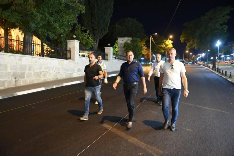 Mimar Sinan Caddesi’ne belediye dokunuşu
