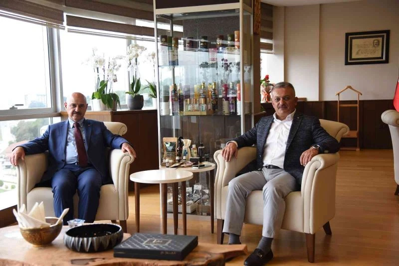 Rektör Sözbir’den Antalya Valisi Yazıcı’ya: 