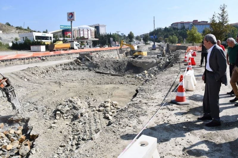 Başkan Vergili: “Geçici bir süre sıkıntı çekeceğiz”
