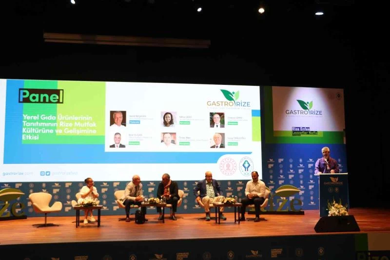 Rize’nin yöresel yemeklerinin tanıtıldığı ’GastroRize’ başladı
