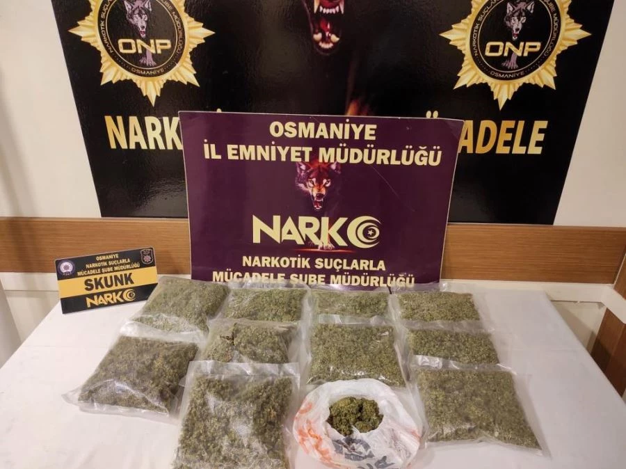 Osmaniye’de uyuşturucu operasyonlarına 6 tutuklama