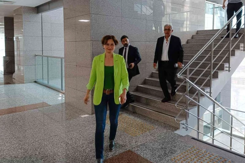 Canan Kaftancıoğlu ifade verdi
