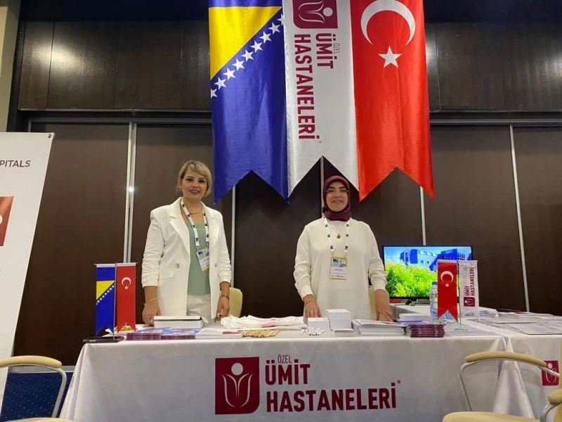 Özel Ümit Hastaneleri Bosna Hersek’te fuara katıldı
