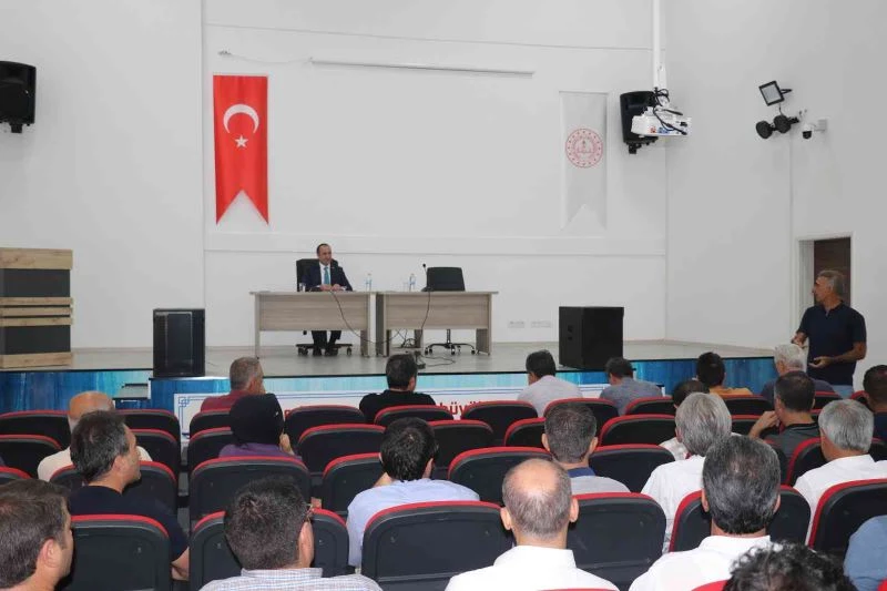 Bingöl’de eğitim kurumları müdürler kurulu toplantısı yapıldı
