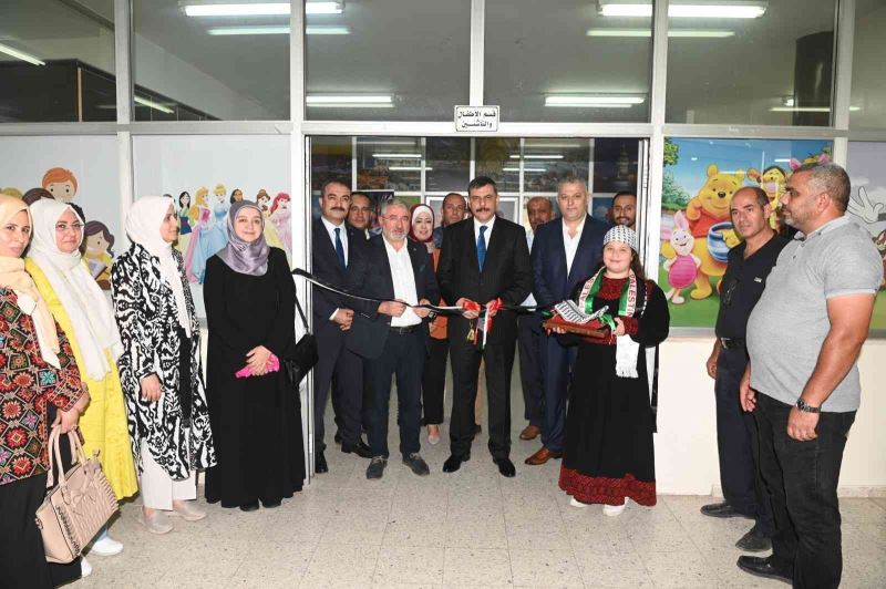 Çorum belediyesi, Filistin’in Kalkilya şehrinde kültür merkezi açtı
