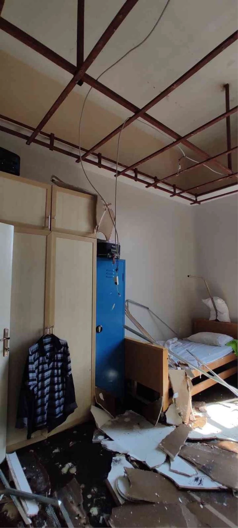 Balıklı Rum Hastanesi’ndeki son durum havadan görüntülendi
