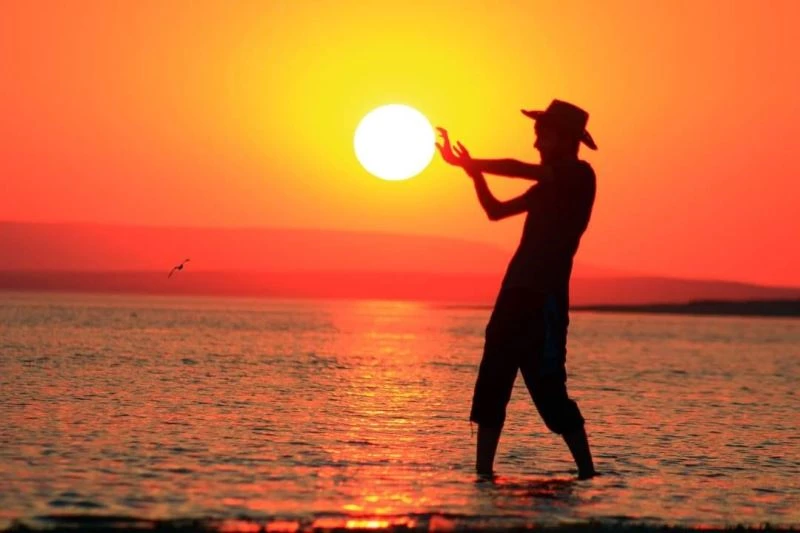 Anadolu’nun plajı dron görüntüsü ile büyüledi
