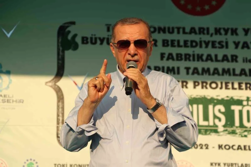 Cumhurbaşkanı Erdoğan: 