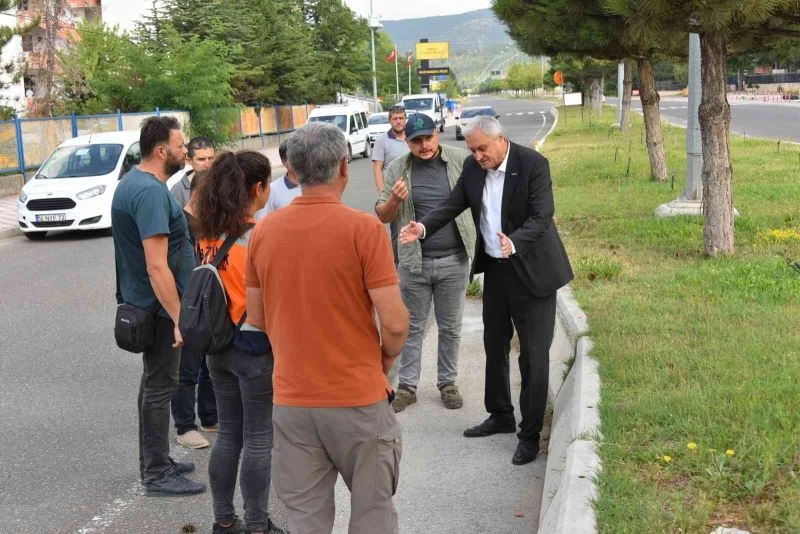 Bozüyük’te Raylı Sistem Nostaljik Tramvay projesi çalışmaları
