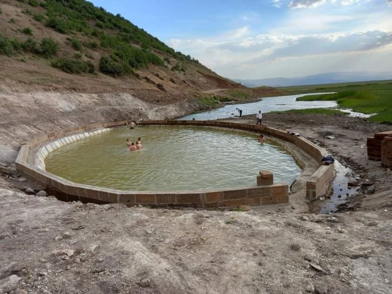 Budaklı Kaplıcası eski haline getirildi
