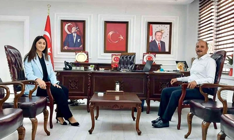 Başkan Doğru’dan yeni kaymakama ’’hayırlı olsun’’ ziyareti
