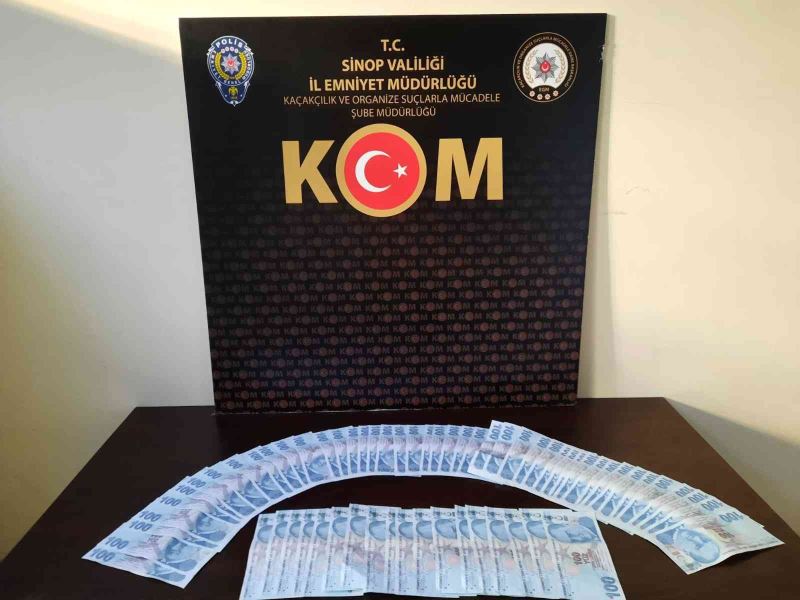 Sinop’ta marketlerde sahte para bozduran 2 şahıs yakalandı
